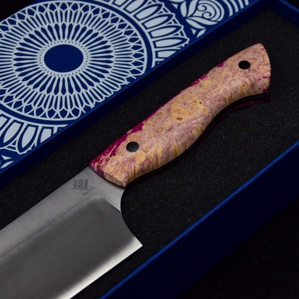 Santoku Bois stabilisé rose