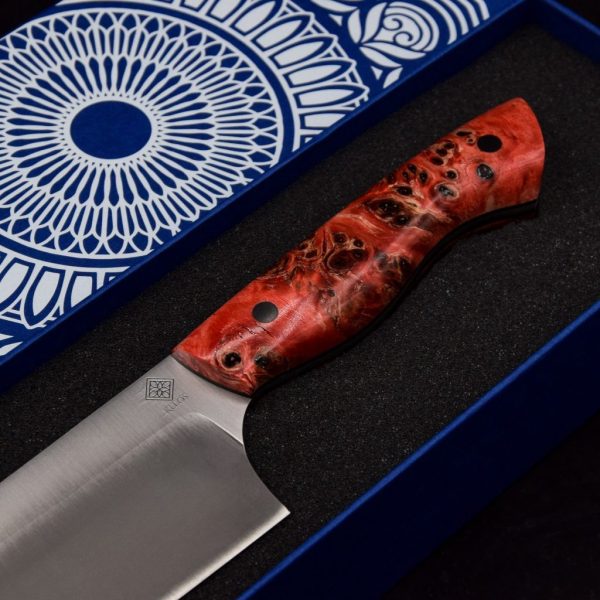 Bunka bois stabilisé rouge