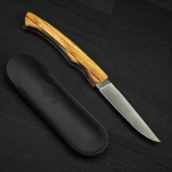 Couteau pliant en Olivier Lykos
