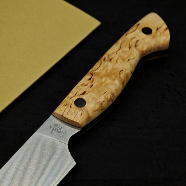 Couteau Grand Office en Bouleau Madré de Norvège
