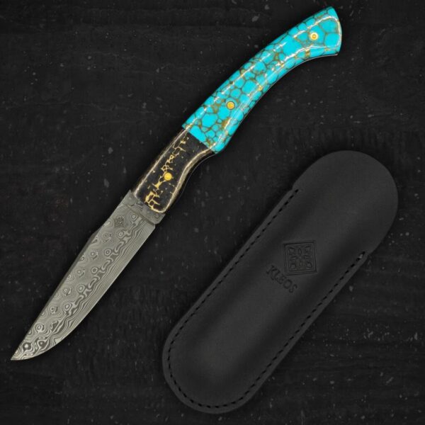 Couteau de poche damas Lykos